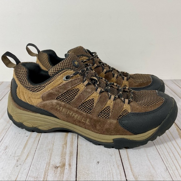 Merrell Other - Merrell Bracken Dark Earth Hiking Shoes 10.5
